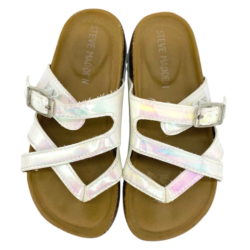Steven Madden Toddler Beached Sandals Iridescent